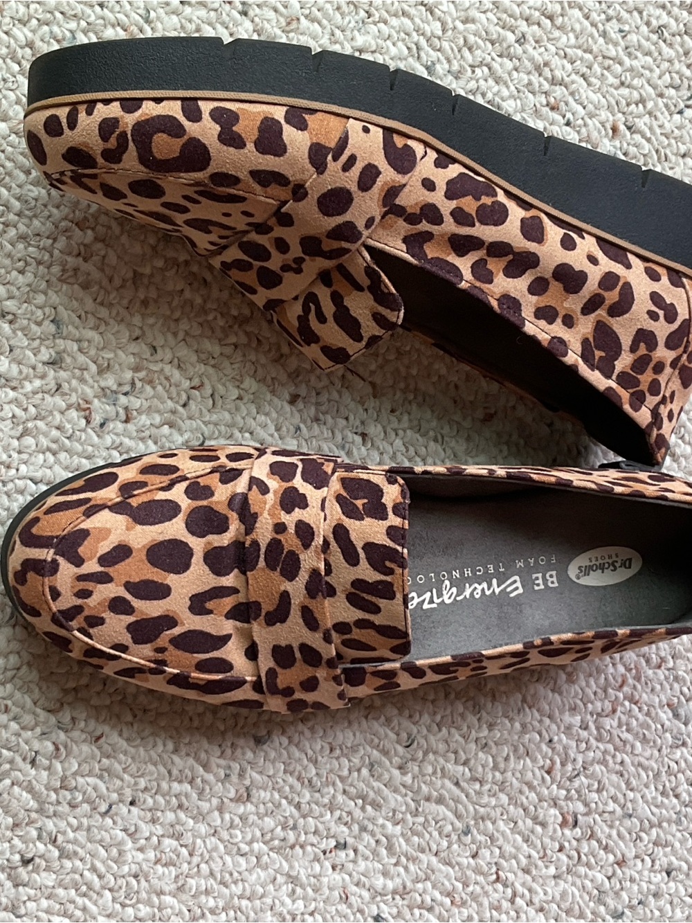 Leopard Print Loafers 6.5 M